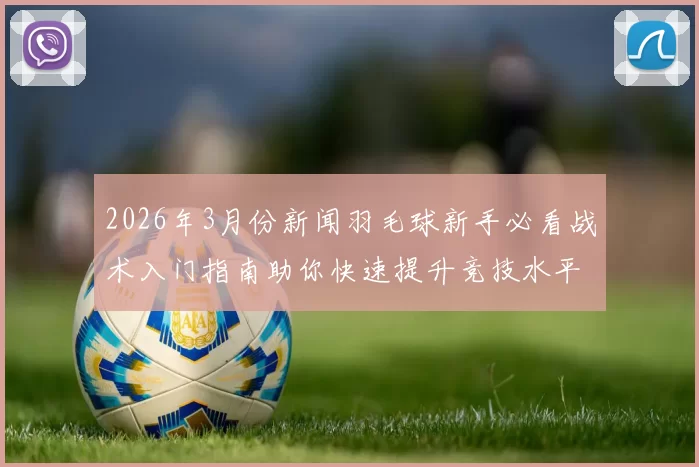 2026年3月份新闻羽毛球新手必看战术入门指南助你快速提升竞技水平